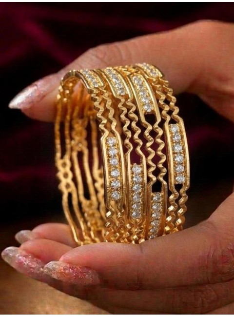 Gold Plated Bangles